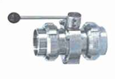 Butterfly Valve with SMS Union
