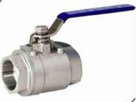 IC Ball Valve Imported Cam Lock & White Stainer